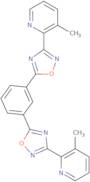 3-(3-Methylpyridin-2-yl)-5-[3-[3-(3-methylpyridin-2-yl)-1,2,4-oxadiazol-5-yl]phenyl]-1,2,4-oxadiaz…