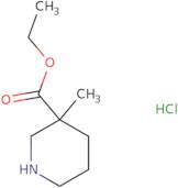 (S)-3-Methyl-piperidine-3-carboxylic acid ethyl ester hydrochloride