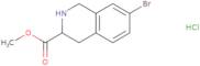 Methyl 7-bromo-1,2,3,4-tetrahydroisoquinoline-3-carboxylate hydrochloride