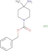 4-Amino-4-methyl-piperidine-1-carboxylic acid benzyl ester hydrochloride