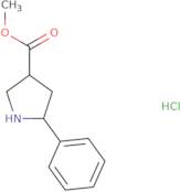 Methyl 5-phenyl-pyrrolidine-3-carboxylate hydrochloride