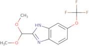 2-Dimethoxymethyl-6-trifluoromethoxy-1H-benzoimidazole