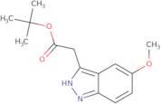 (5-Methoxy-1H-indazol-3-yl)-acetic acid tert-butyl ester