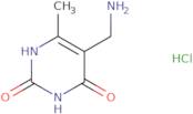 5-Aminomethyl-6-methyl-1H-pyrimidine-2,4-dione hydrochloride