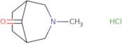 3-Methyl-3-aza-bicyclo[3.2.1]octan-8-one hydrochloride