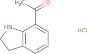 1-(2,3-Dihydro-1H-indol-7-yl)-ethanone hydrochloride