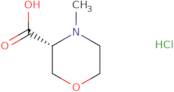 (3R)-4-Methyl-morpholine-3-carboxylic acid hydrochloride