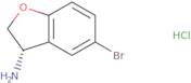 (s)-5-Bromo-2,3-dihydro-benzofuran-3-ylamine Hydrochloride