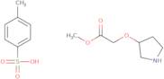 (S)-(Pyrrolidin-3-yloxy)-acetic acid methyl ester tosylate