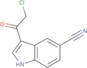 3-(2-Chloroacetyl)-1H-indole-5-carbonitrile