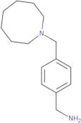 [4-(Azocan-1-ylmethyl)phenyl]methanamine