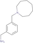 [3-(Azocan-1-ylmethyl)phenyl]methanamine