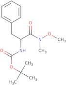 (R)-Tert-Butyl (1-(methoxy(methyl)amino)-1-oxo-3-phenylpropan-2-yl)carbamate