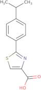 2-[4-(Propan-2-yl)phenyl]-1,3-thiazole-4-carboxylic acid