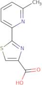 2-(6-Methylpyridin-2-yl)-1,3-thiazole-4-carboxylic acid