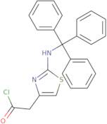 2-[(Triphenylmethyl)amino]-4-thiazoleacetyl chloride