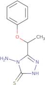 4-Amino-3-(1-phenoxyethyl)-4,5-dihydro-1H-1,2,4-triazole-5-thione