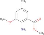 Methyl 2-amino-3-methoxy-5-methylbenzoate