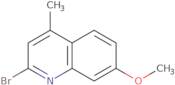 2-Bromo-7-methoxy-4-methylquinoline