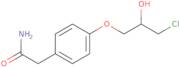 4-(3-Chloro-2-hydroxypropoxy)benzeneacetamide (Atenolol Impurity D)