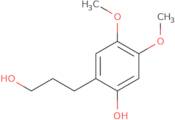 2-(3-Hydroxypropyl)-4,5-dimethoxyphenol