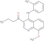 3-Butyryl-4-(2-methylphenylamino)-8-methoxyquinoline