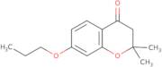 2,2-Dimethyl-7-propoxy-3,4-dihydro-2H-1-benzopyran-4-one