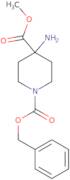 1-benzyl 4-methyl 4-aminopiperidine-1,4-dicarboxylate