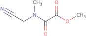 Methyl [(cyanomethyl)(methyl)carbamoyl]formate