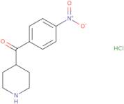 (4-Nitro-phenyl)-piperidin-4-yl-methanone hydrochloride