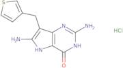 2,6-Diamino-3,5-dihydro-7-(3-thienylmethyl)-4H-pyrrolo(3,2-D)pyrimidin-4-one