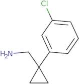 (1-(3-Chlorophenyl)cyclopropyl)methanamine