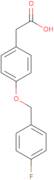2-{4-[(4-Fluorophenyl)methoxy]phenyl}acetic acid