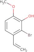 2-Bromo-3-ethenyl-6-methoxyphenol