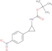 tert-Butyl ((1R,2S)-2-(4-nitrophenyl)cyclopropyl)carbamate