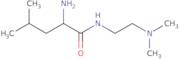 2-Amino-N-[2-(dimethylamino)ethyl]-4-methylpentanamide