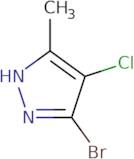 3-Bromo-4-chloro-5-methyl-1H-pyrazole