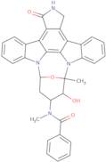 o-Desmethyl midostaurin-13C6