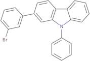 2-(3-Bromophenyl)-9-phenyl-9H-carbazole