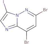 6,8-Dibromo-3-iodoimidazo[1,2-b]pyridazine