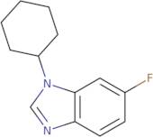 1-Cyclohexyl-6-fluoro-1,3-benzodiazole