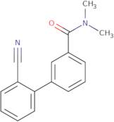 [1,1'-Biphenyl]-3-carboxamide, 2'-cyano-N,N-dimethyl-