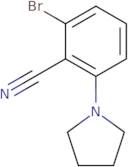 2-Bromo-6-pyrrolidinobenzonitrile