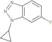1-Cyclopropyl-6-fluoro-1,2,3-benzotriazole