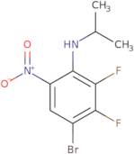 4-Bromo-2,3-difluoro-N-isopropyl-6-nitroaniline