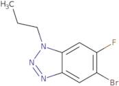 5-Bromo-6-fluoro-1-propylbenzotriazole