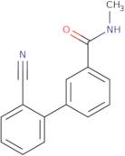 [1,1'-Biphenyl]-3-carboxamide, 2'-cyano-N-methyl-