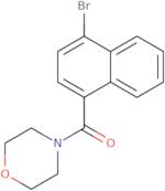 4-[(4-Bromonaphthalen-1-yl)carbonyl]morpholine