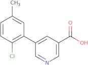 5-(2-Chloro-5-methylphenyl)pyridine-3-carboxylic acid