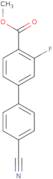 Methyl 4-(4-cyanophenyl)-2-fluorobenzoate